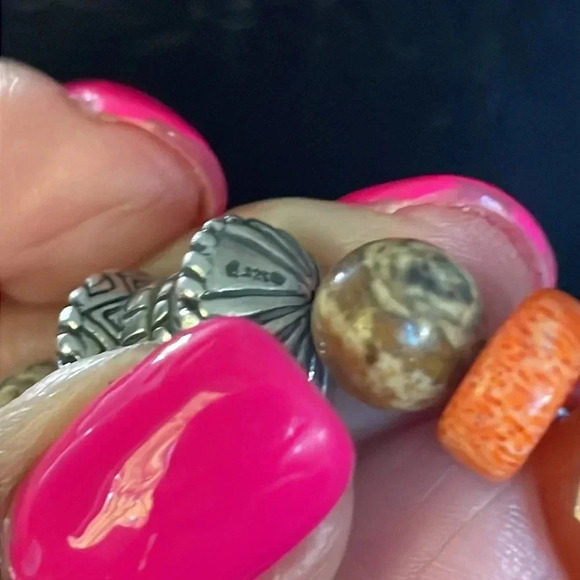 Carolyn pollack gemstone necklace and bracelet set - Picture 5 of 6